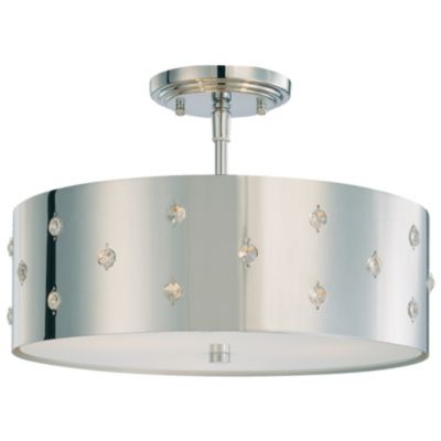 Bling Bling Semi-Flushmount by George Kovacs - Starlight Lighting USA and Canada